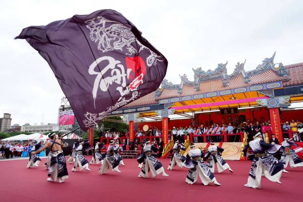 ▲台北客家義民嘉年華表演。