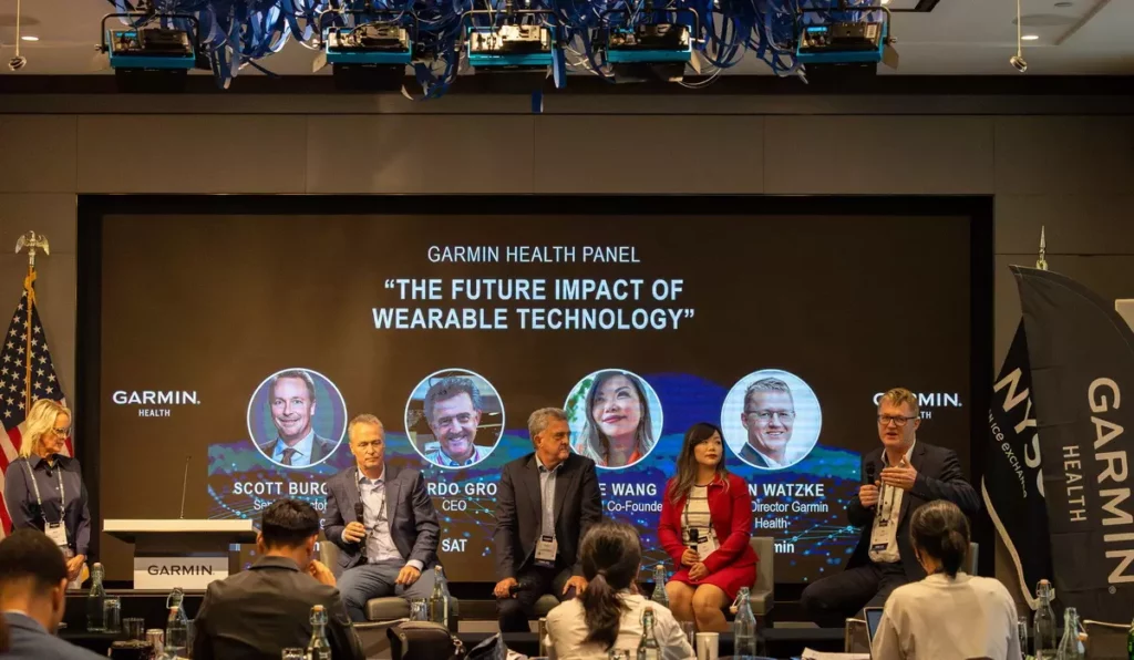 Garmin Health 資深總監 Jörn Watzke 表示智慧手錶在存取及應用生理數據的頂尖表現,對產業發展產生驚人影響。