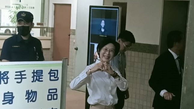 ▲林岱樺大嗆，她遭不公不義的起訴（記者 李堂安 攝）