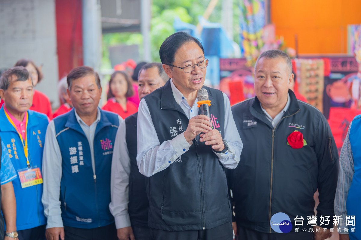 張市長致詞。