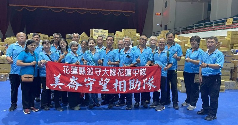 花蓮民力任務隊協助光復災後復原工作