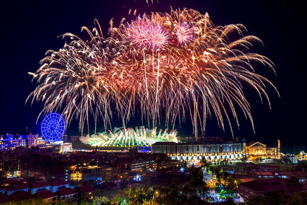 ▲義大世界跨年煙火年年精彩 迎接2026跨年將打造史上最浪漫鉅獻煙火秀。（圖/義大世界提供）
