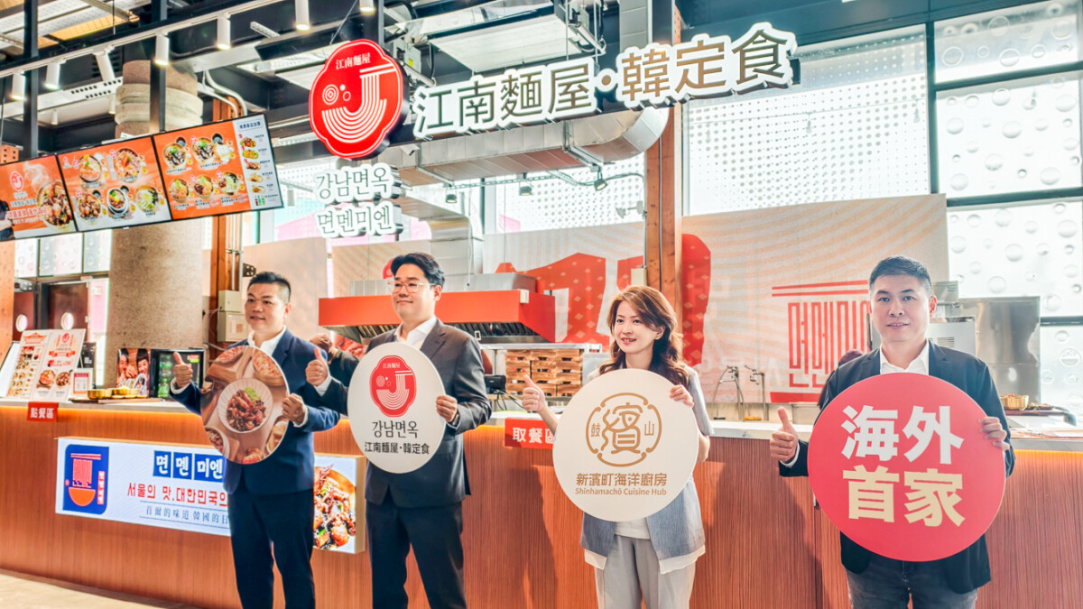 ▲首爾連鎖「江南麵屋･韓定食」落腳高雄哈瑪星新濱町海洋廚房。（圖/記者黃淑貞攝）