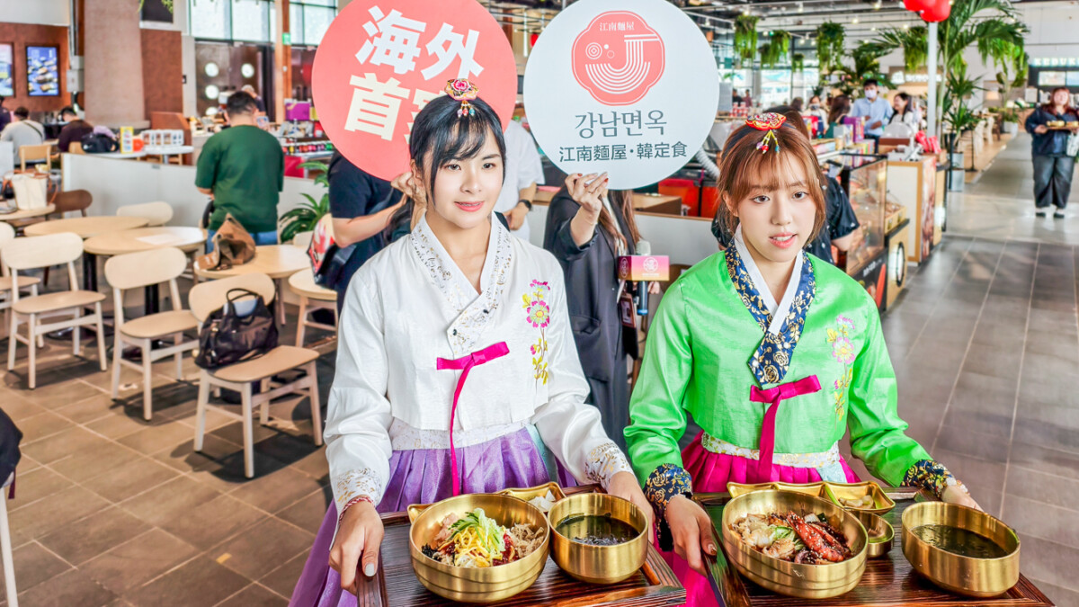 ▲首爾連鎖「江南麵屋･韓定食」落腳高雄哈瑪星新濱町海洋廚房。（圖/記者黃淑貞攝）