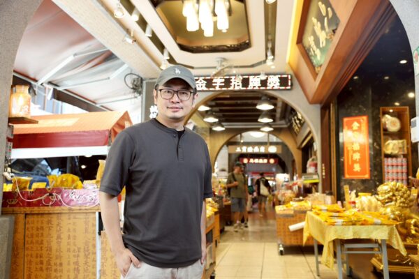 ▲台北迪化街商圈發展促進會總幹事陳仕哲。（照片來源／TWNIC）