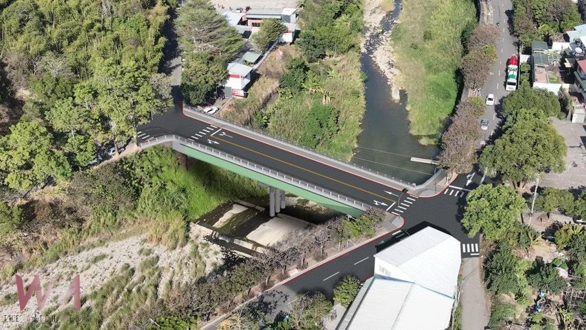 北屯區大坑正大橋48年迎改建　台中市建設局斥7,200萬拓寬改善交通瓶頸