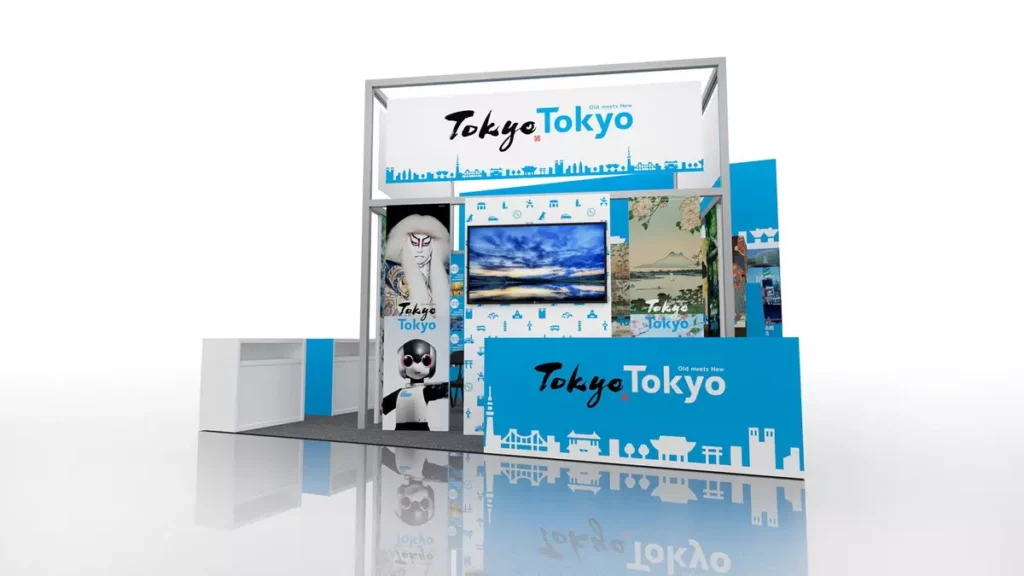 2025年東京旅展攤位。ⒸTCVB