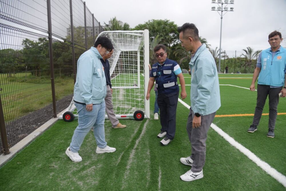 佐倉運動公園足球場11/9完工　魏嘉彥：預計今年底啟用 201