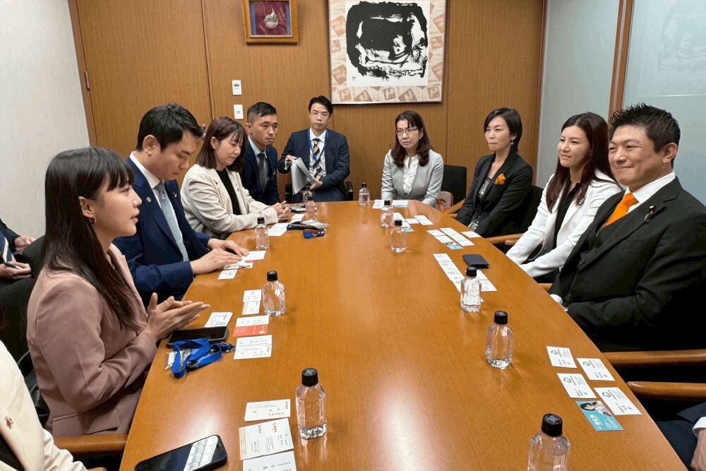 陳冠廷訪立憲民主黨、參政黨及古屋圭司 透露青年局首出訪赴日是「他」指示 211 照片來源:陳冠廷國會辦公室