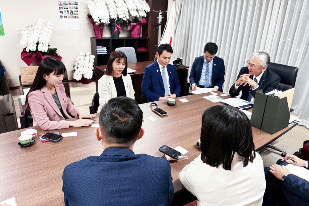 陳冠廷訪立憲民主黨、參政黨及古屋圭司 透露青年局首出訪赴日是「他」指示 212 照片來源:陳冠廷國會辦公室
