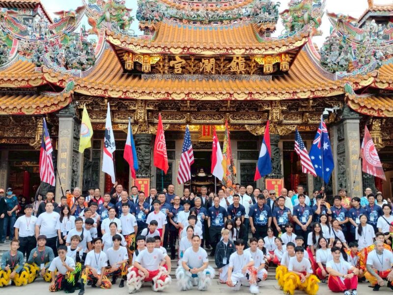 圖文:2025世界獅王爭霸賽台灣讚熱力登場 宗教舞獅文化躍上國際舞台(圖文:全國旅遊時報社長白慈美/提供)。