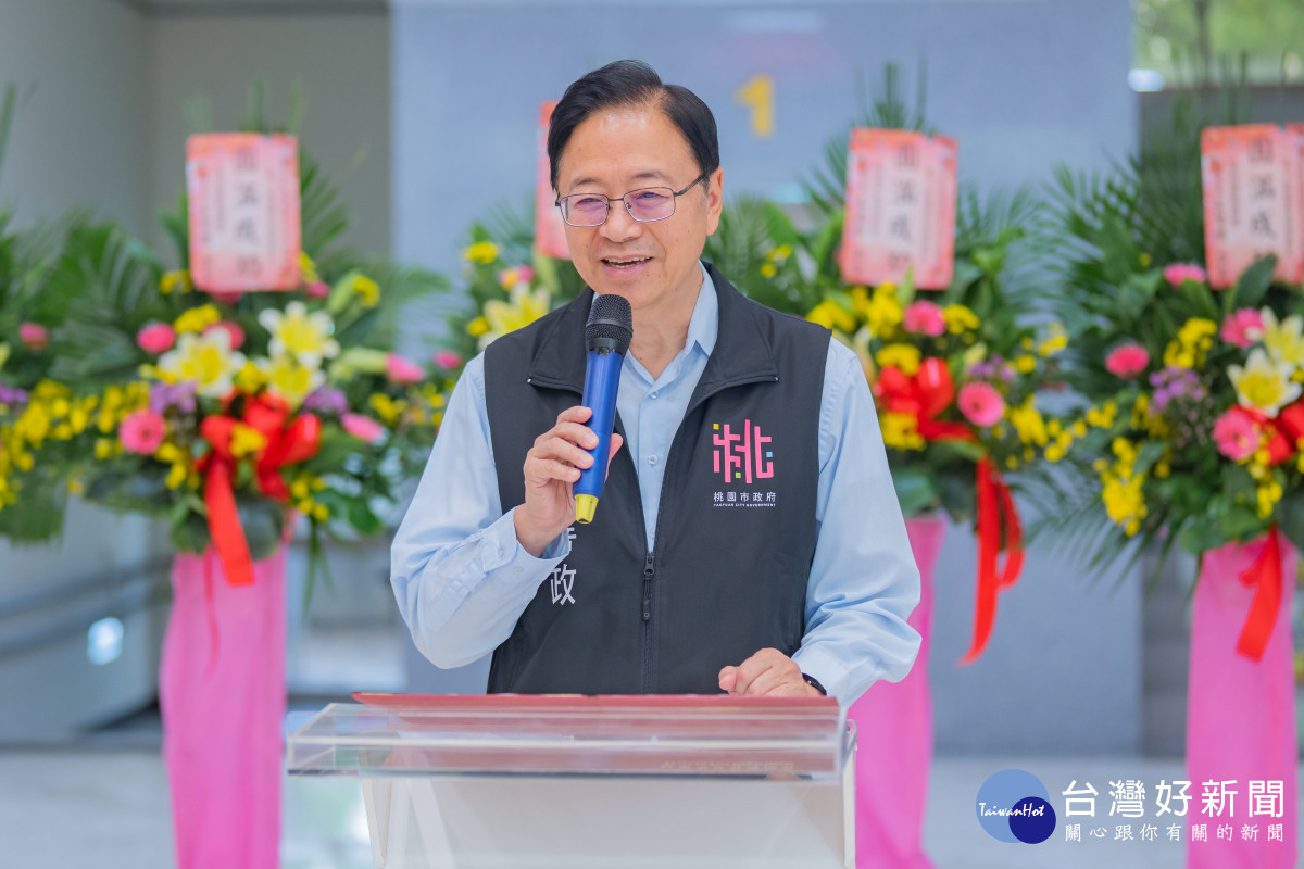 張市長致詞。