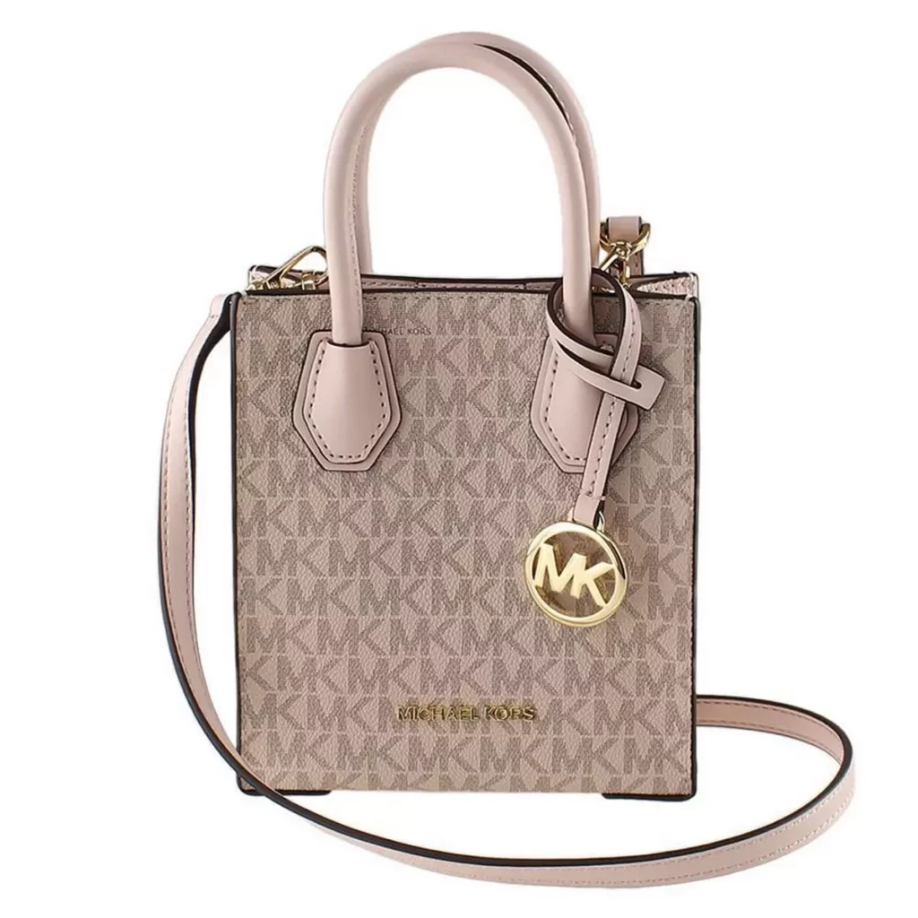 Michael Kors 經典緹花皮革手提斜背兩用包 琴譜包 原價 $24,800 優惠價 $2,499