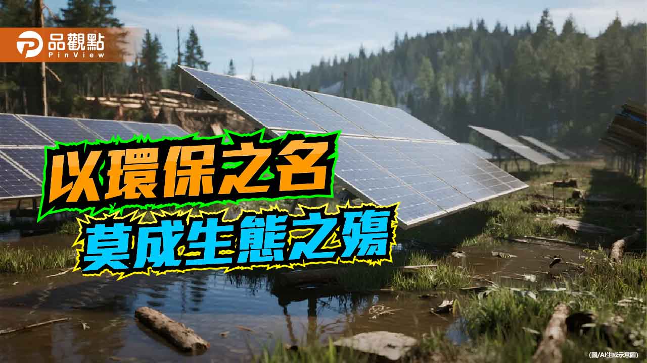 光電能載舟也能覆舟 對生態的影響不容輕忽