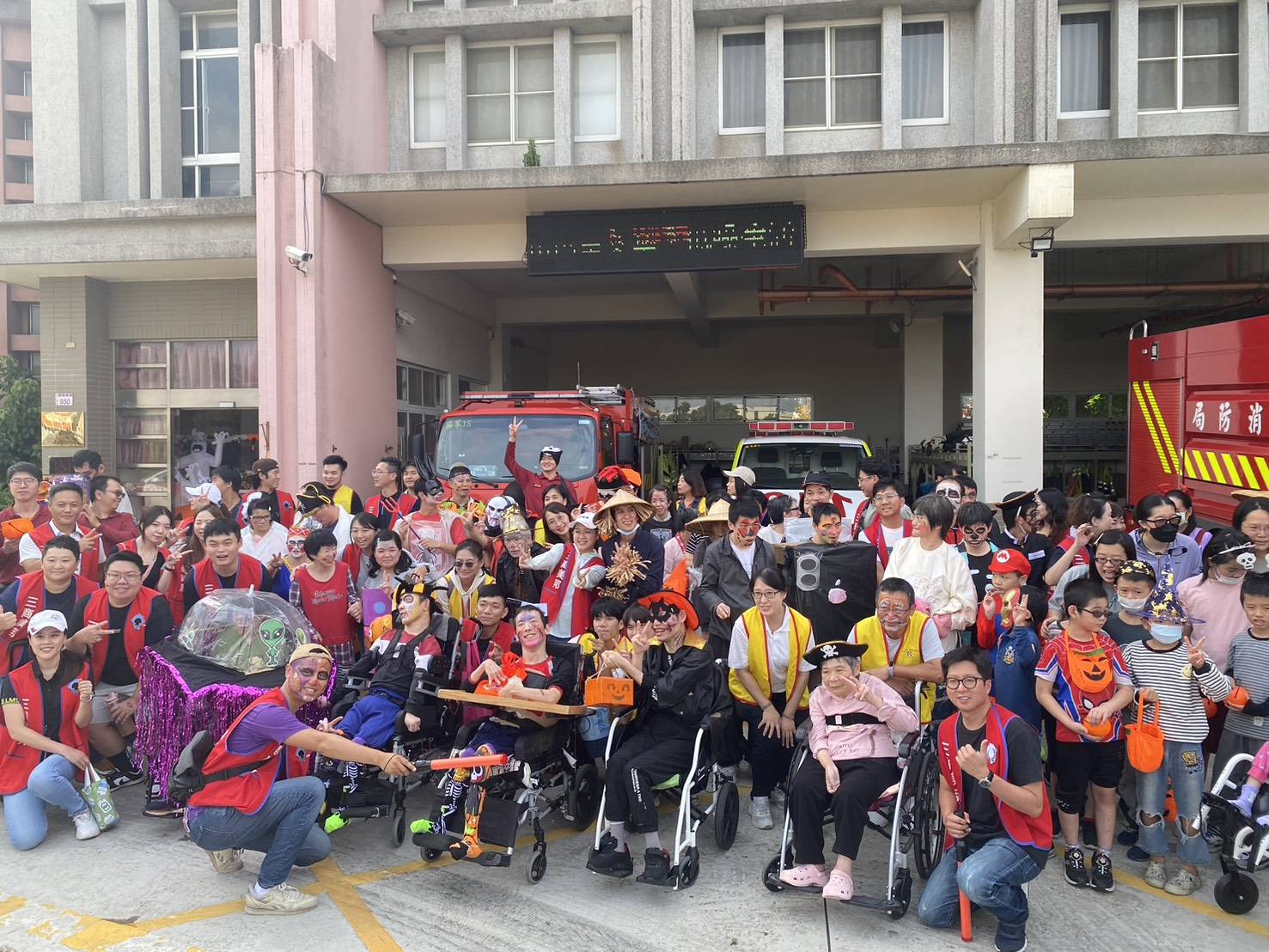 桃消茄苳分隊攜手八德教養院 萬聖節活動溫馨登場 1395448 0