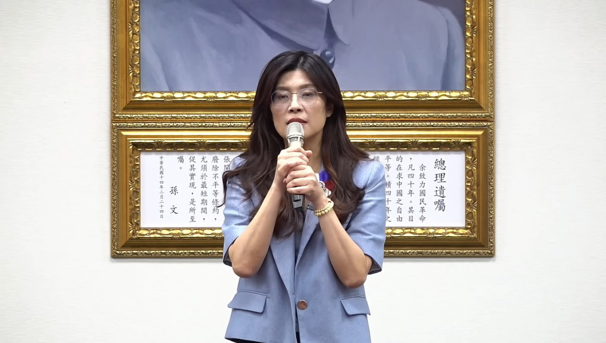 準新任中國國民黨黨主席鄭麗文。（圖／資料照片，圖源：翻攝自YouTube頻道中國國民黨KMT）