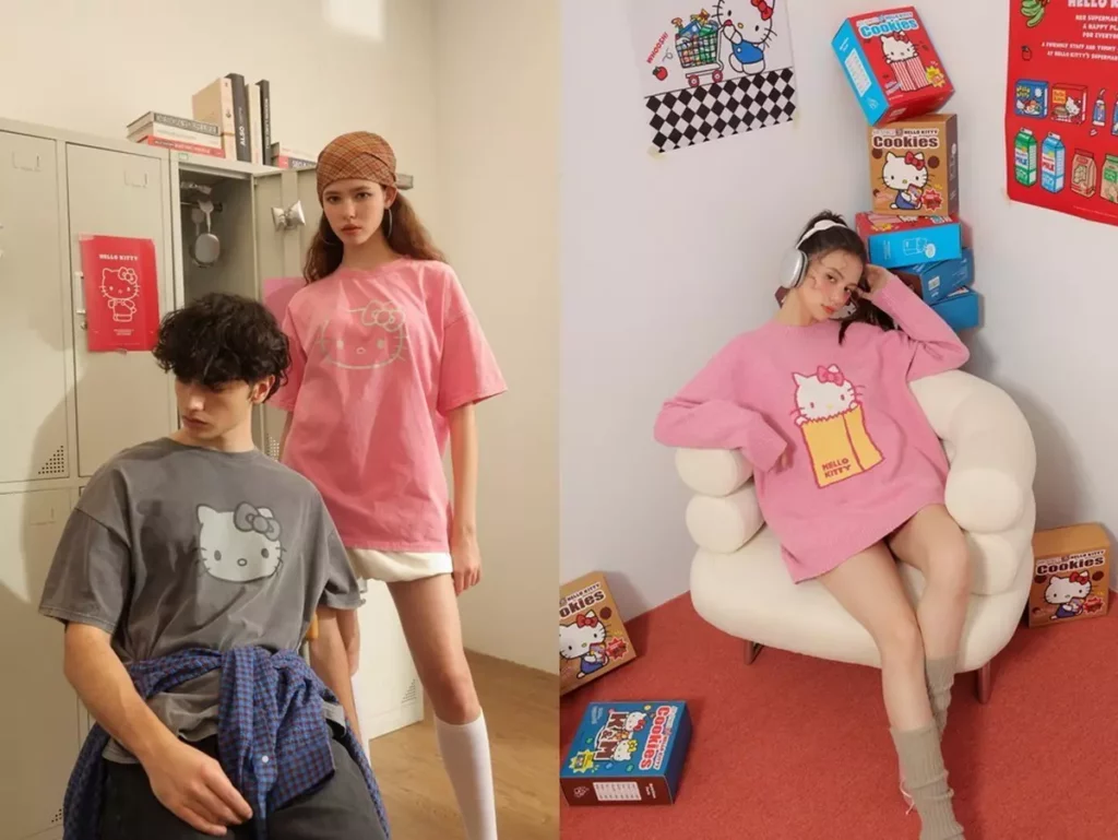 展現冬日兩種截然不同卻彼此呼應的風格想像,透過雙聯名企劃展現女孩們多變樣貌和穿搭詮釋