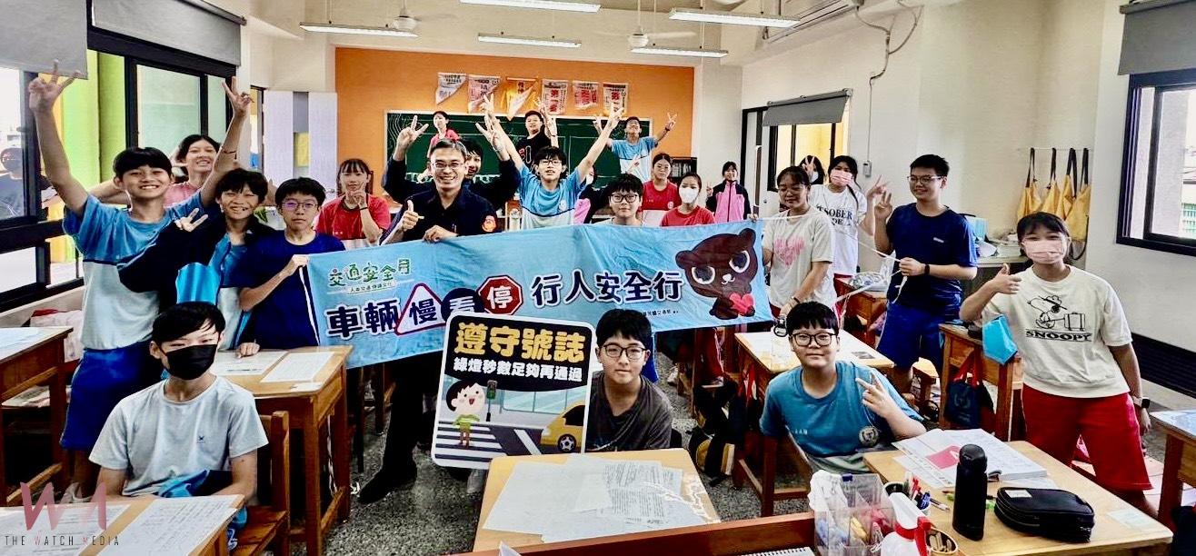 北港警前進校園交通安全宣導 提升學生交通安全意識 - https://www.watchmedia01.com