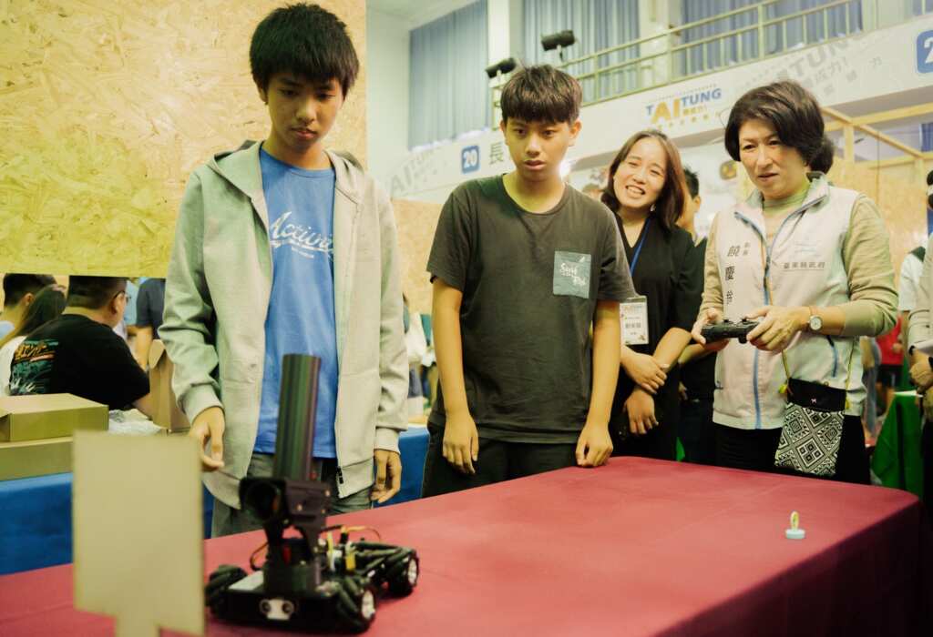 ▲114年度數位科技利用教育學習成果展。