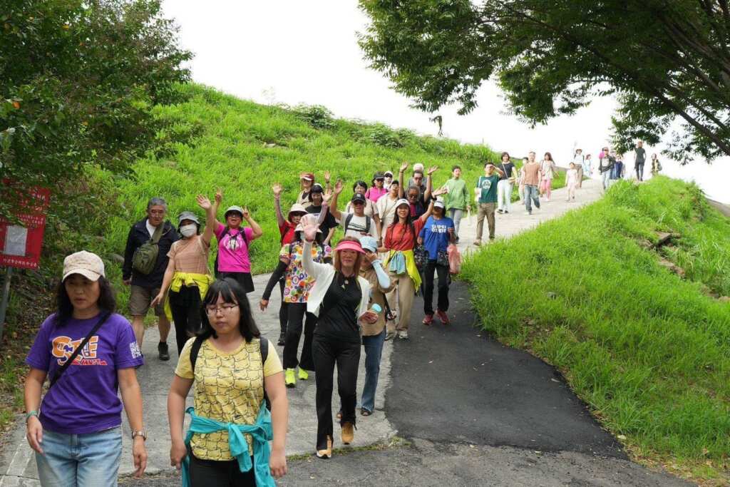 ▲竹縣反毒健走盛大登場,千人以愛陪伴攜手打造無毒城市。