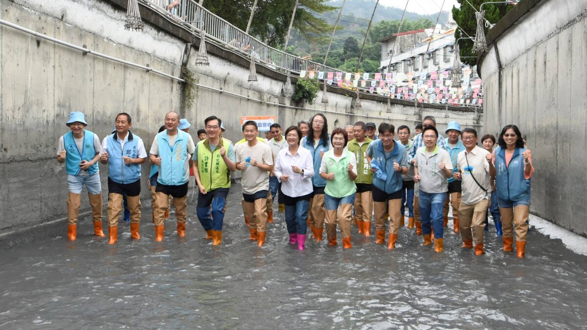 二水跑水節飲水思源不忘本　林先生廟及八堡圳水道熱鬧展開