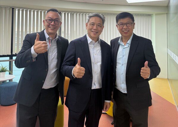 From left to right: Julian Ng, CEO of Grand Venture Technology; Loke Wai San, Managing Partner of Novo Tellus; Ricky Lee, Executive Deputy Chairman of Grand Venture Technology From left to right: Julian Ng, CEO of Grand Venture Technology; Loke Wai San, Managing Partner of Novo Tellus; Ricky Lee, Executive Deputy Chairman of Grand Venture Technology