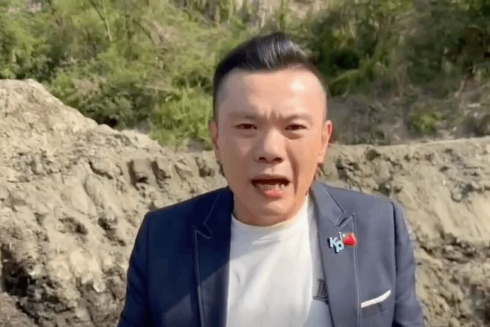 江和樹怒拍「廚餘噴泉」 憂心皺眉:掩蓋不是辦法、勿一直糟蹋霧峰人 225 照片來源:江和樹臉書影片截圖
