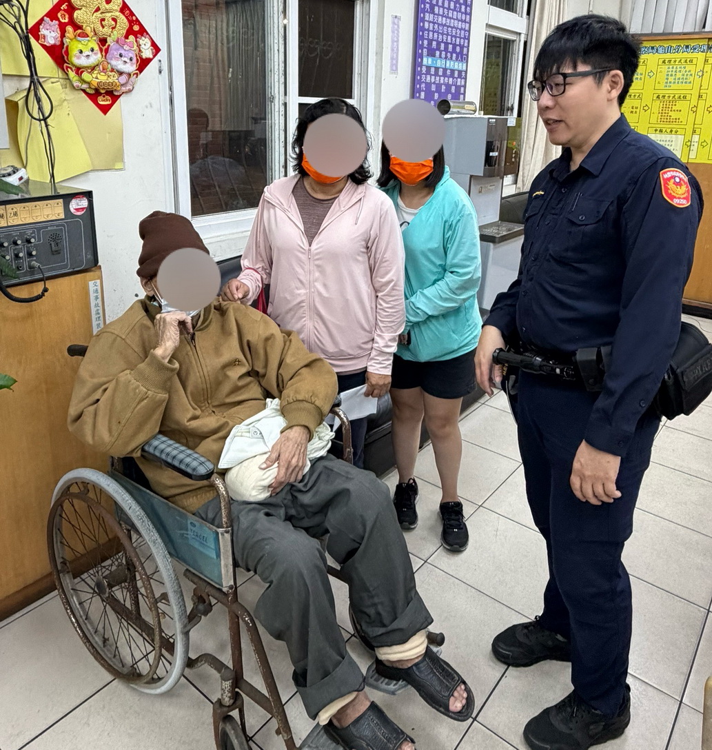 桃園龜山警鍥而不捨 助85歲失智翁與家人團圓 - https://www.watchmedia01.com