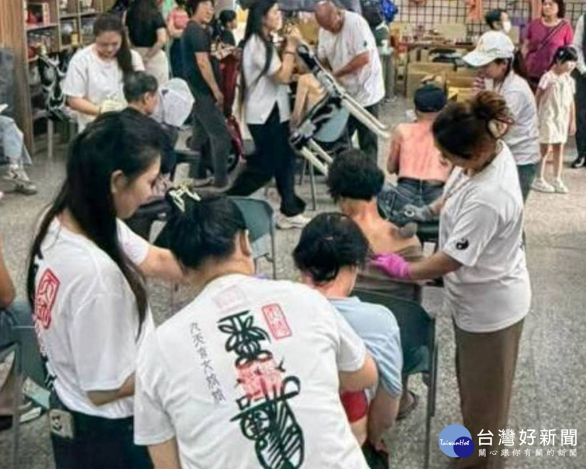 免費義診與脊椎調理服務。（協會提供）
