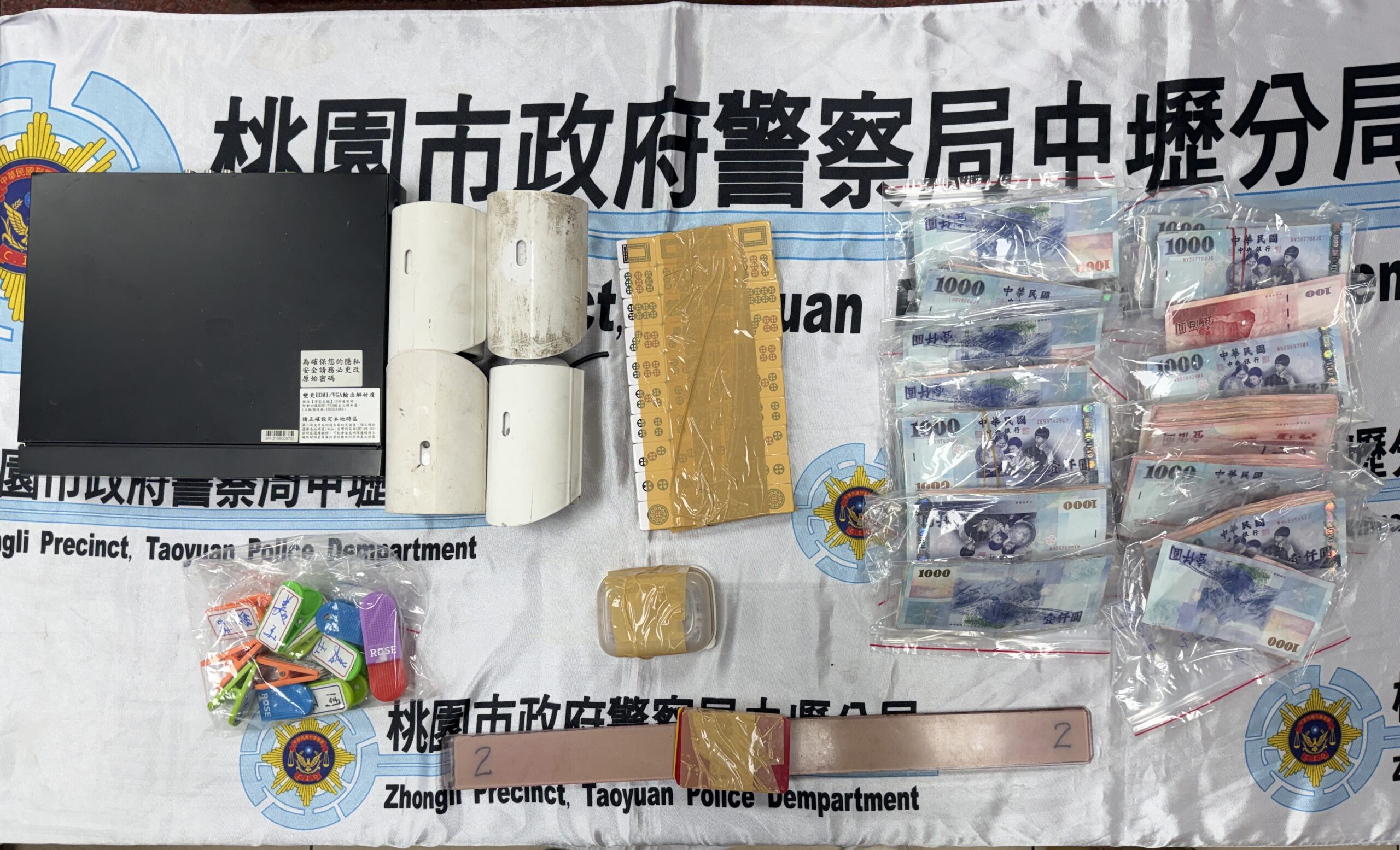 中壢鐵皮屋暗藏推筒子賭場 壢警突襲逮20人 S 18874394 scaled