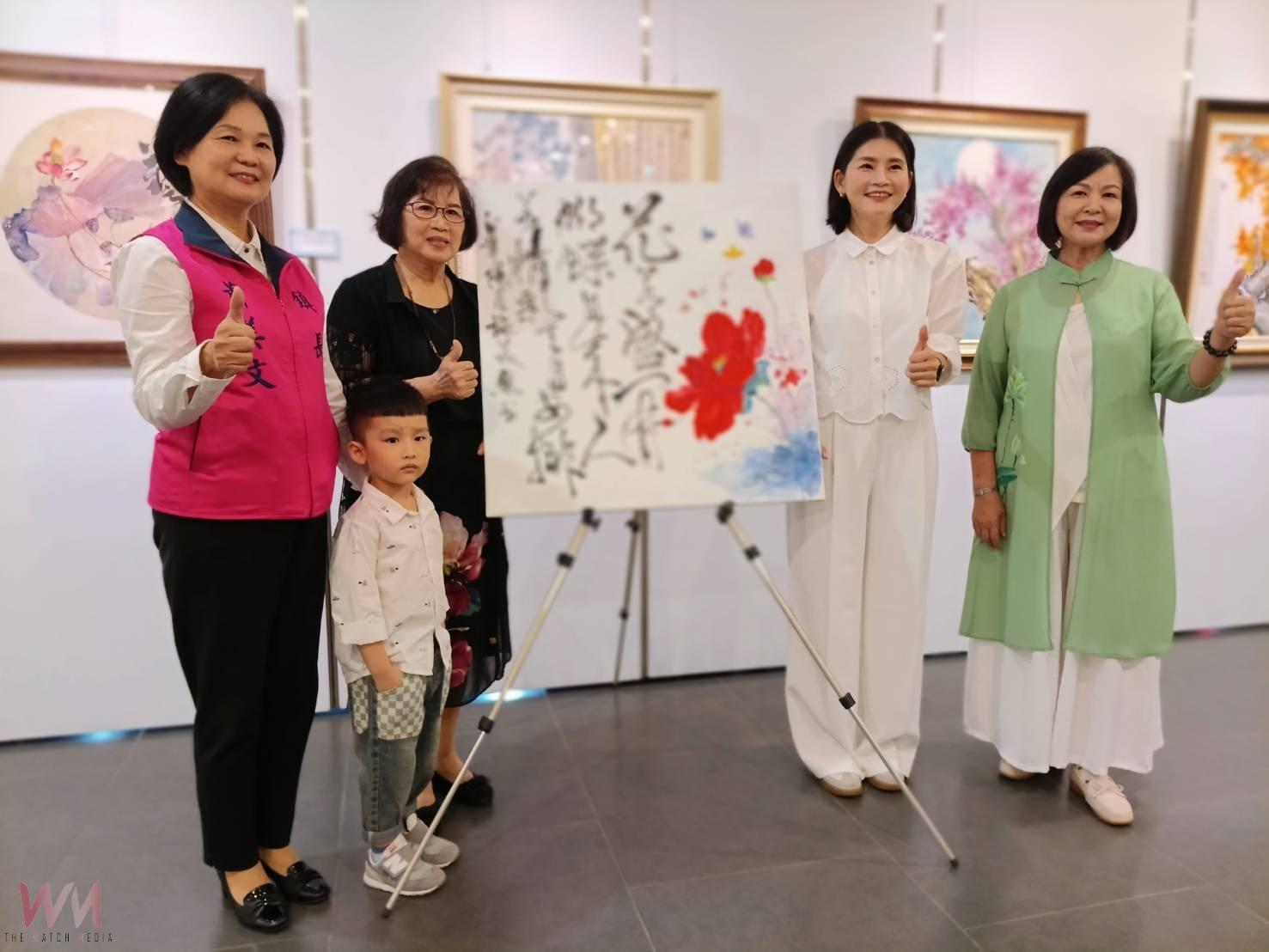 「藝境之美－施美燕創作展」 北港文化中心展現筆墨與心境之美