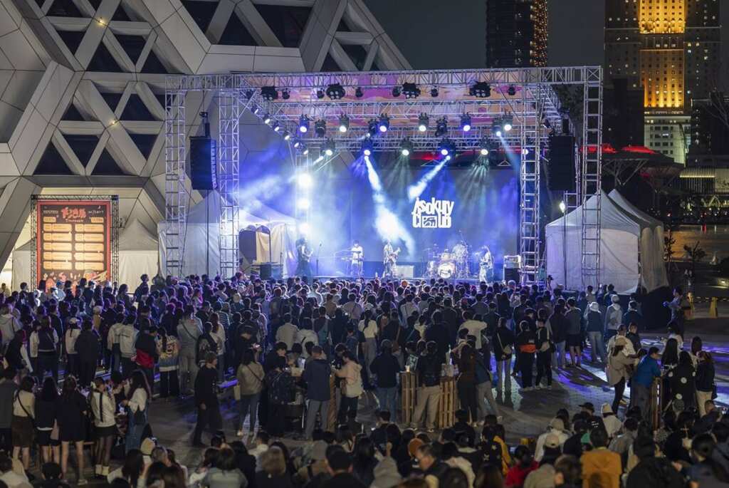 ▲高流四週年壓軸登場!《下酒祭》聯手韓國觀光公社、《高流聖誕趴》點亮港灣冬夜。