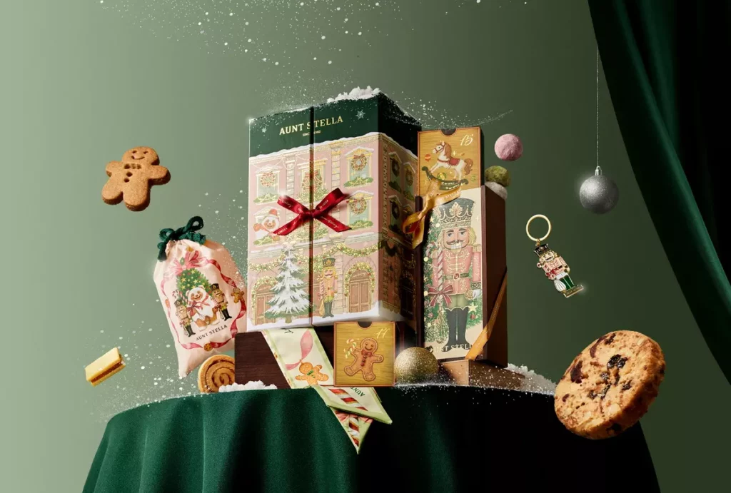 Aunt Stella 詩特莉推出全新聖誕系列禮盒,為你的節日時光增添一份溫暖與儀式感。