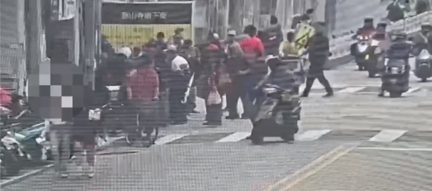 現場監視器畫面。