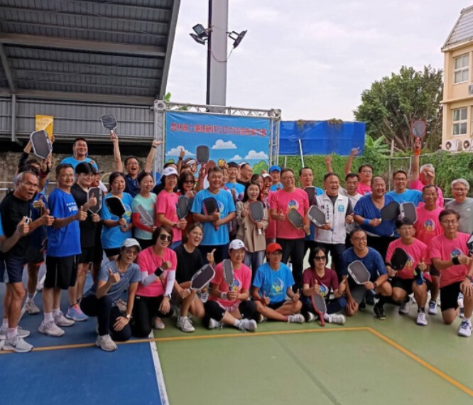 ▲114年土庫鎮匹克球比賽。(記者劉春生攝)