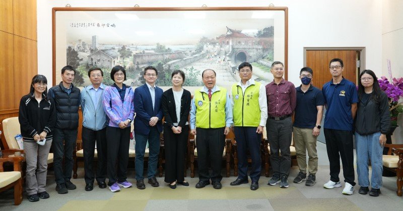 澎科大拜會縣府 攜手推動北環道路開闢 共同守護學生通行安全