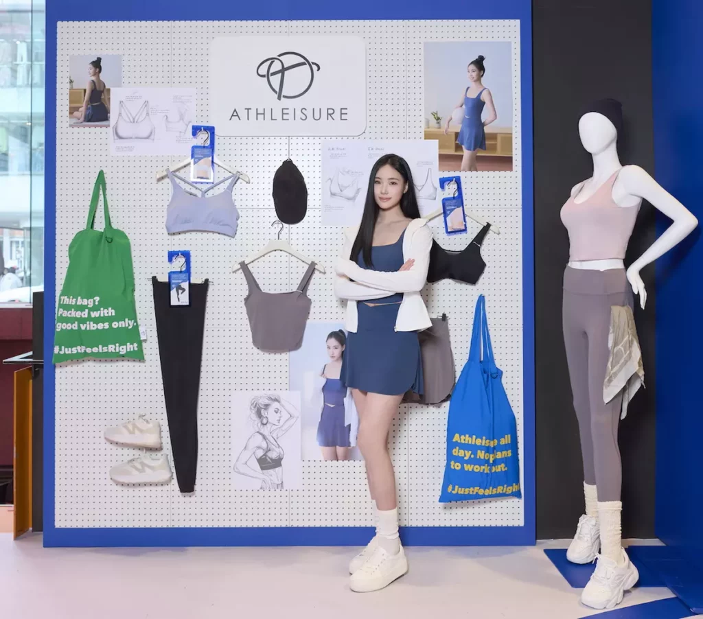 Lily 擔任Triumph Athleisure品牌大使首次亮相 從容自信「 Just Like You 」
