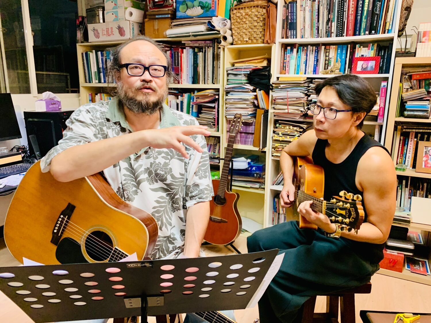 左起-港節雙王再出擊!歌王謝宇威、傳奇樂手劉志遠將於「好友港節」同台飆唱!(圖/好友港節 提供)
