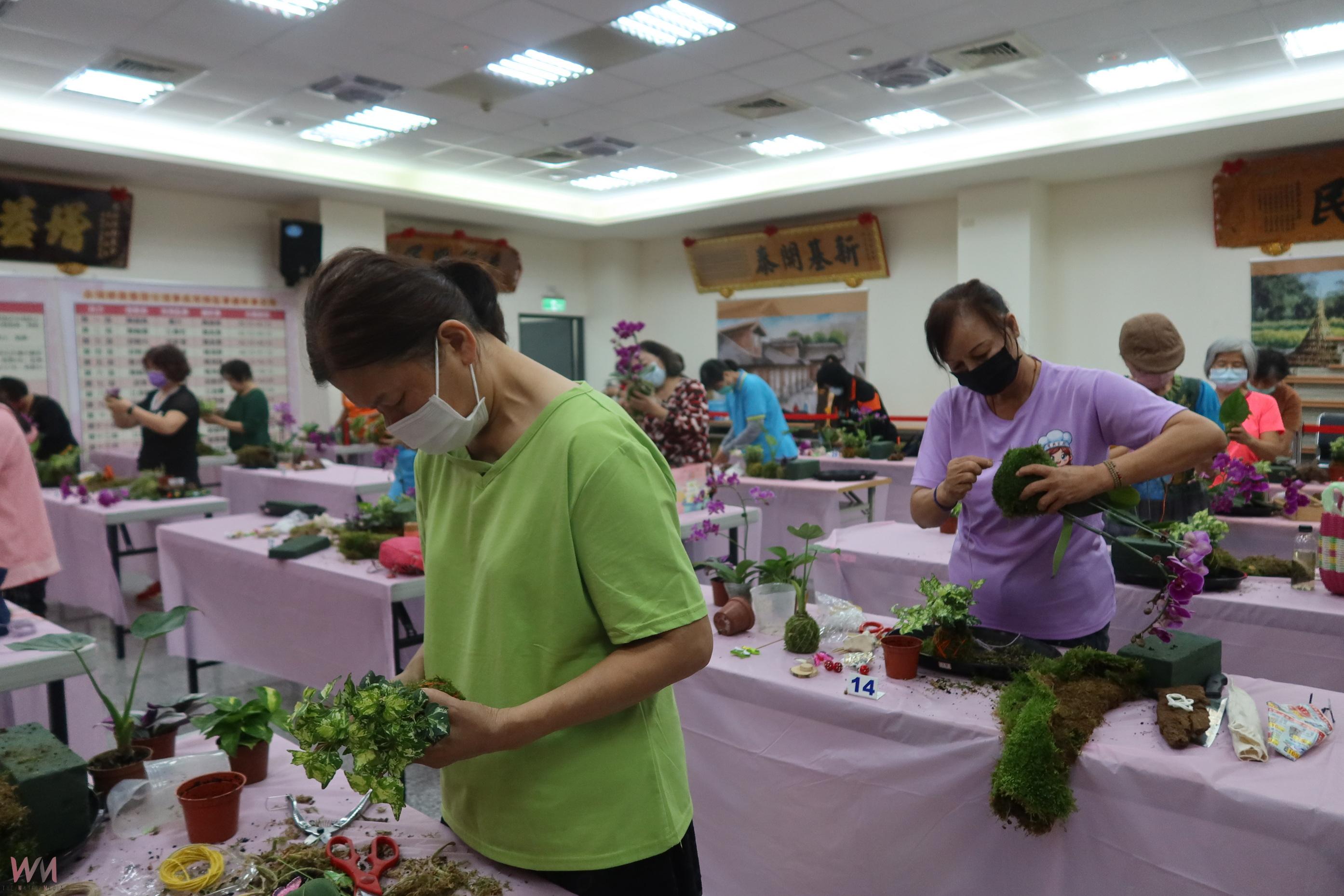 (有影片)/首屆苔球盆栽設計競賽永靖鄉農會登場 60名參賽者展創意 - https://www.watchmedia01.com