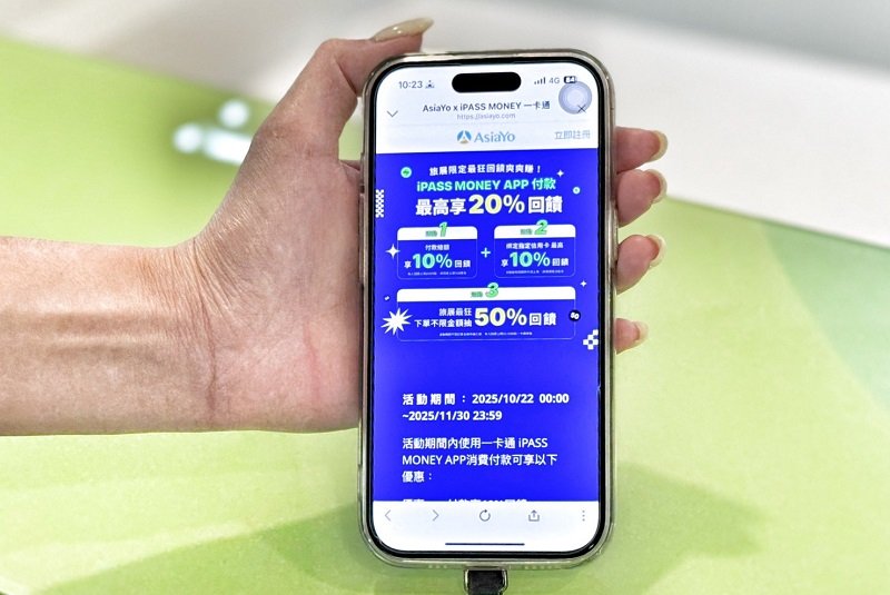 全民普發1萬元揪出遊啦! iPASS一卡通「旅遊回饋季」最高享20%回饋