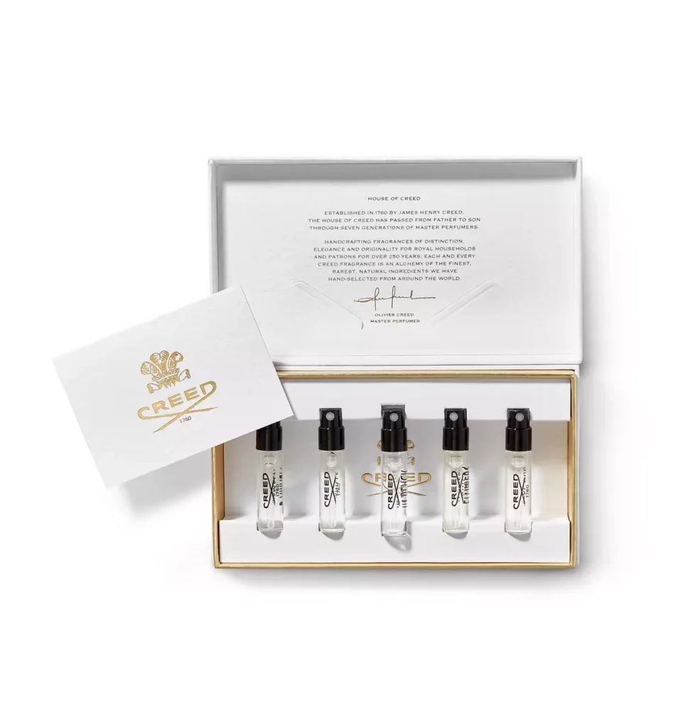 微風信義-CREED 香氛啟程組 香水100ml+經典針管香氛禮盒 推薦價10,800元