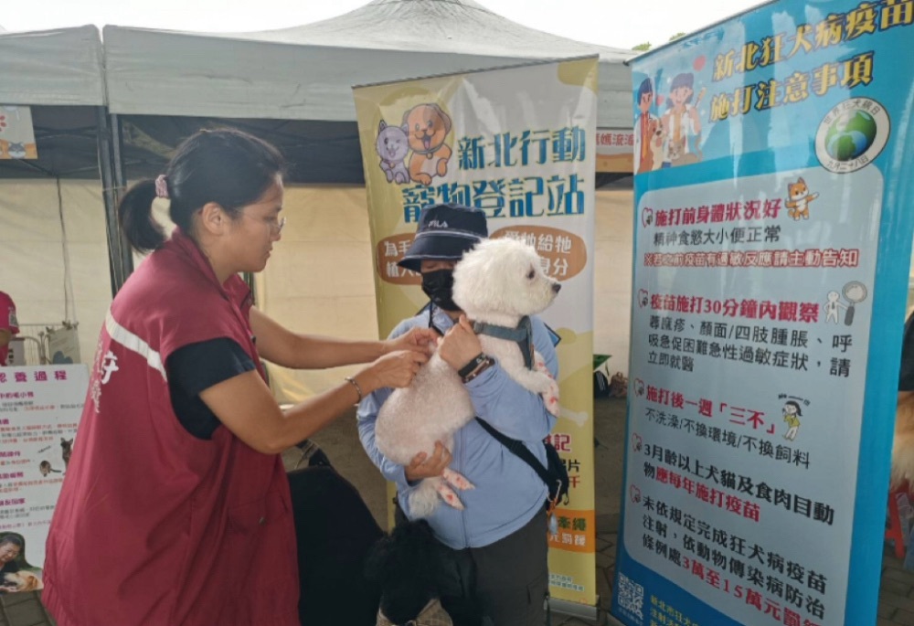帶毛寶貝打疫苗抽500元 新北動保處推狂犬病防疫活動開跑 189 248251105a03