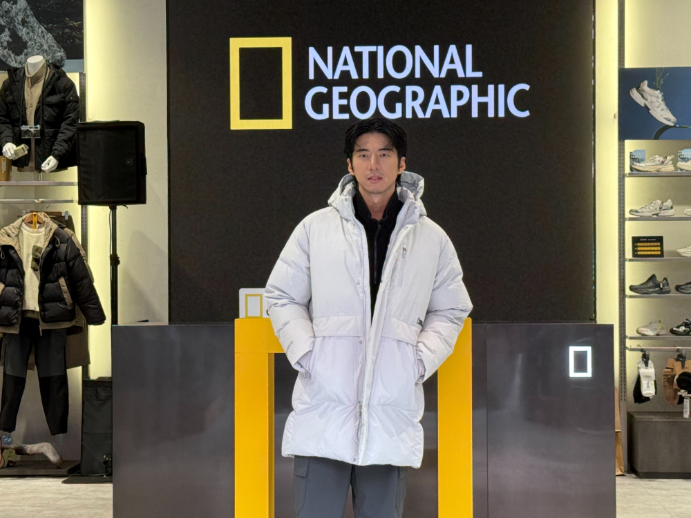 國家地理服飾邀傅孟柏展現秋冬輕盈時尚 羽絨系列RDS全新升級 214 cnews207251105a02