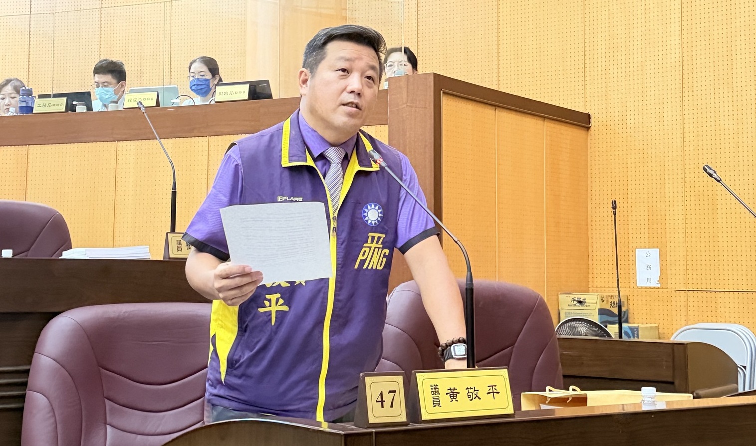 遭親藍粉專點名該被淘汰 黃敬平曝「1前提」願意退黨 gh454