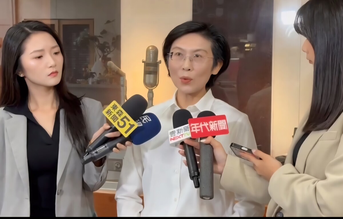 ▲林岱樺感謝跨黨派聲援：這不是政治之爭，是民主價值保衛戰。