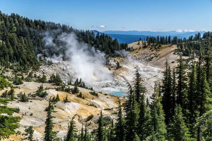 拉森火山國家公園主要景觀即為拉森火山,也是世界上最大的穹頂火山。 圖:shutterstock/來源