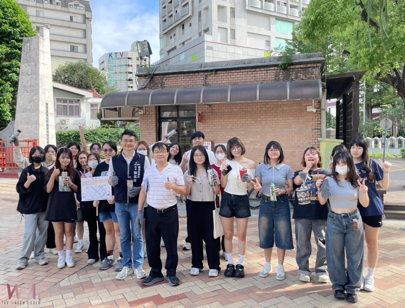 中市環保局、台中教育大學師生攜手淨街 45分鐘撿拾4,480根煙蒂 - https://www.watchmedia01.com
