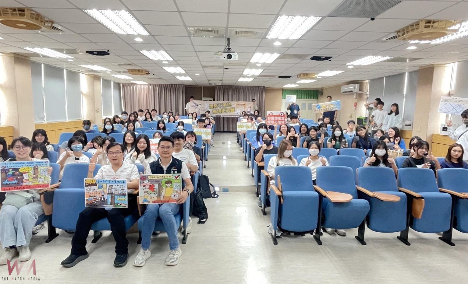中市環保局、台中教育大學師生攜手淨街 45分鐘撿拾4,480根煙蒂 - https://www.watchmedia01.com