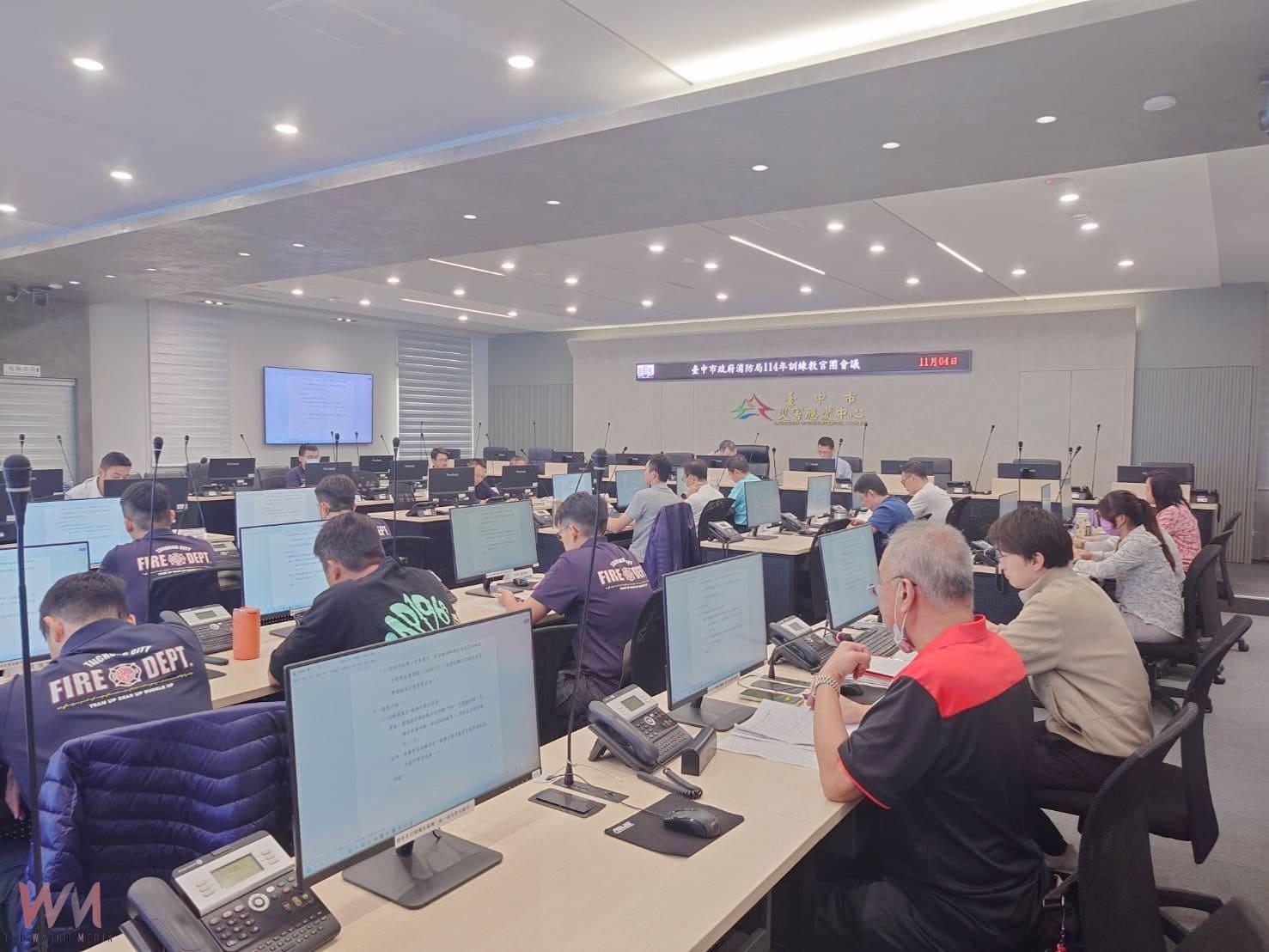 提升救災訓練能量　台中市消防局「114年訓練教官團會議」登場