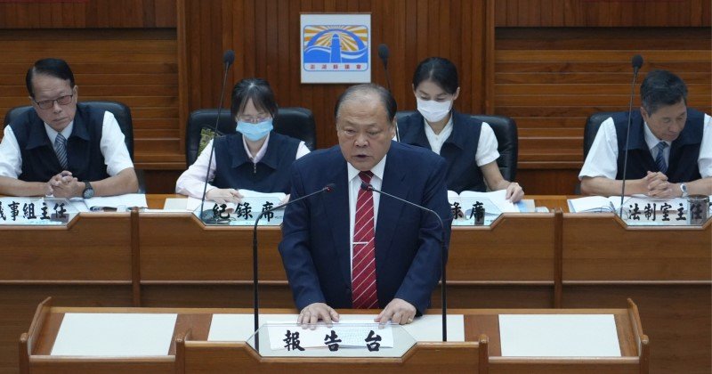 第20屆第6次定期會開議 陳光復施政報告:攜手打造「全齡關懷、世代共好」的幸福澎湖
